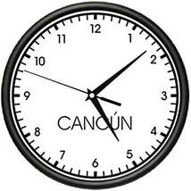 SignMission Beagle Cancun Wall World time Zone Clock Office Business - £30.84 GBP