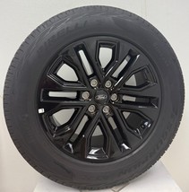 Ford F150 20&quot; Black OEM Wheels Pirelli 275/60R20 Tires New Takeoff 2004-... - $27,802.42 MXN