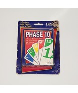 VINTAGE Phase 10 Card Game Fundex Games 1998 New Old Stock Sealed 8220 Blue - $15.85 CAD