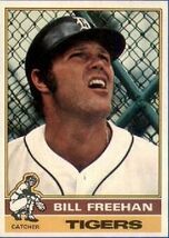 1976 Topps Bill Freehan, Detroit Tigers, Baseball Card #540, for Christm... - $1.95