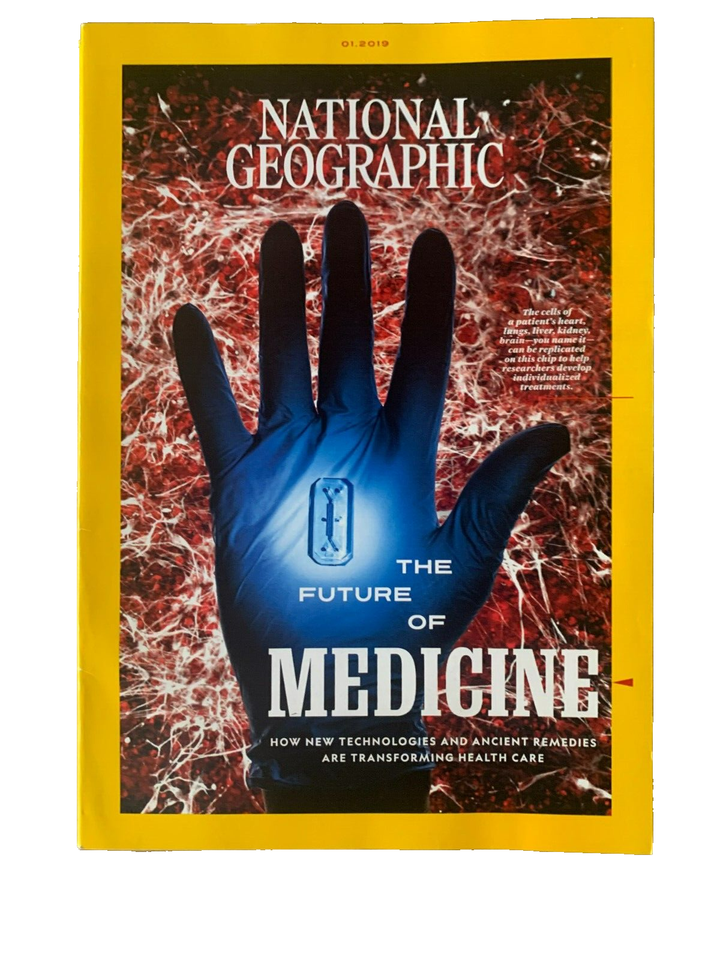National Geographic Magazine: January 2019, Medicine, Technology - $13.85