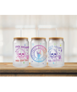 F around and find out  | UV DTF 16oz Glass Can - $5.47 CAD