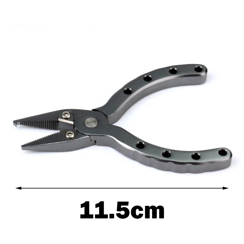 Sporting OUTKIT Mini Portable Aluminum Alloy Lure Fishing Pliers Braid Cutter Sp - £26.37 GBP