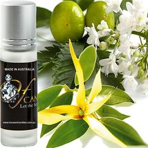Patchouli &amp; Ylang Ylang Premium Scented Roll On Fragrance Perfume Oil Vegan - £10.21 GBP+