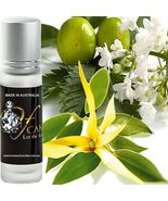 Patchouli &amp; Ylang Ylang Premium Scented Roll On Fragrance Perfume Oil Vegan - £10.22 GBP+