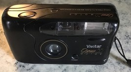 Vivitar Opus 35 Motor Camera Black Palm Size Vintage with Strap - £25.84 GBP