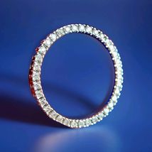 Earth mined Diamond Circle of Life Pendant Designer Medallion 14k White ... - $1,420.25