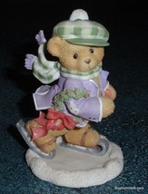 Christmas Enesco CHERISHED TEDDIES 1997 &quot;It&#39;s A Holiday On Ice&quot; Adam Wit... - £6.09 GBP