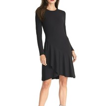 Rachel Rachel Roy Ruffled Dress Medium Womens Black Sheath Hortense Stre... - £19.38 GBP