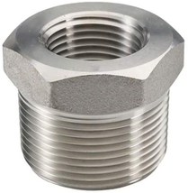 Beduan Stainless Steel Reducer Hex Bushing, 1&quot; Male NPT to 3/4&quot; Female NPT, Redu - £10.01 GBP