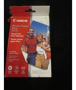 Canon Photo Paper Plus Glossy Premium Photo Paper 48 Sheets 4&quot; X 6&quot; New ... - £5.46 GBP