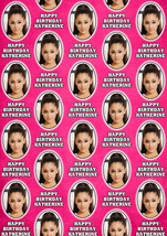 ARIANA GRANDE Personalised Gift Wrap - Ariana Grande Wrapping Paper - £4.23 GBP