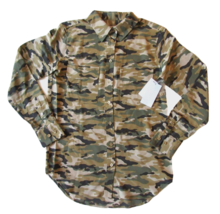 NWT Equipment Signature Slim in Kelp Camouflage Camo Silk Button Down Shirt S - $91.08