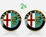 Alfa Romeo Emblems Badge 74mm GT 147 156 159 Brera Mito Giulietta Qualit... - $12.76
