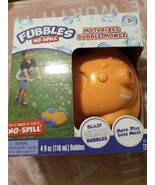 Fubbles No Spill Motorized Bubble Mower  New In Box Ages 3+ Includes Bub... - $7.70