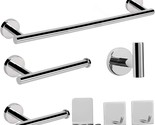 This 7-Piece Bathroom Hardware Set From Nearmoon Is Made Of Thickened St... - $48.94