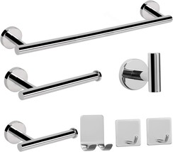 This 7-Piece Bathroom Hardware Set From Nearmoon Is Made Of Thickened St... - £38.22 GBP