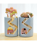 Creative Animal Resin Flowerpot  Decorative Desktop Ornament Succulents ... - £23.90 GBP