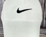 Nike Swoosh Just Do It Black on White Adjustable Baseball Cap - $14.50