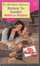 Winters, Rebecca - Return To Sender - Harlequin Presents - # 3390 - $2.25