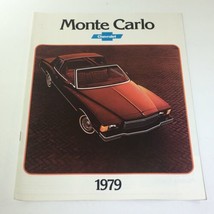 Vintage 1979 Monte Carlo Landau Coupe by Chevrolet 5.0 Litre 4-Bbl. V-8 Catalog - £10.22 GBP