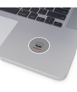 Round Water and Scratch-Resistant Premium Vinyl Stickers Perfect for Ind... - £7.29 GBP+