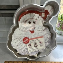 Wilton Smiling Santa Claus Face Shape Cake Pan 2105-3310 Holiday Christmas New - £7.33 GBP