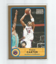 Vince Carter (Toronto Raptors) 2003-04 Topps Bazooka Gold Parallel Card #90 - £7.65 GBP