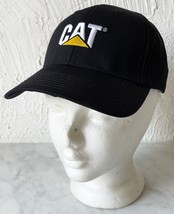 Caterpillar CAT Equipment Black Cotton Baseball Cap-One Size Adjustable ... - £11.38 GBP
