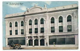 Burns Opera House Colorado Springs CO 1910c postcard - £5.38 GBP