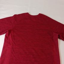 Champion Men's Red Cotton Blend Sweatshirt V-Notch Trim Shirt Size Large image 13