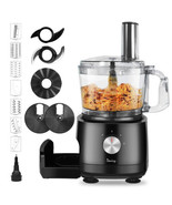 Davivy 7 Cup Food Processor, 10 Functions Built-in Storage Drawer Vegeta... - $287.96