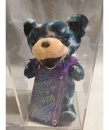 Grateful Dead Ripple Bean Bag Bear Plush Liquid Blue 10/16/81 Vintage 7&quot; - $52.46