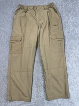 Propper Pants Mens 40x30 Khaki Tactical Cargo Ripstop Utility Military O... - $13.85