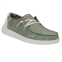 Hey Dude ladies wendy boho shoes in Olive - £38.61 GBP