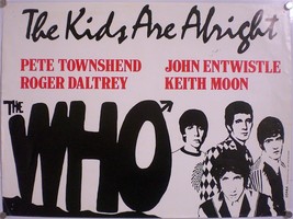 The Who–Original Poster – the Kids Are Alright- Rare – France - Poster - 1979 - £107.86 GBP