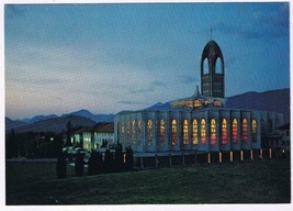 Postcard Westminster Abbey Church Mission BC British Columbia Early Evening View - £3.87 GBP
