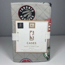 Pottery Barn Teen NBA Eastern Conference Standard Pillowcases New! - $39.59