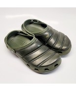 Crocs Classic Neo Puff Clogs Army Green Size Women 9/ Men 7 - $348.29 MXN