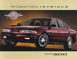 2002 Oldsmobile INTRIGUE COLLECTORS FINAL 500 brochure catalog sheet Old... - $10.00