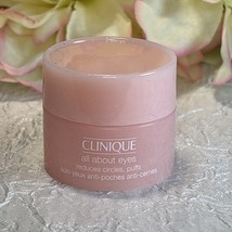 Clinique ALL ABOUT EYES - Eye Cream Depuff Mini .17 oz 5ml NWOB Free Shi... - $7.87