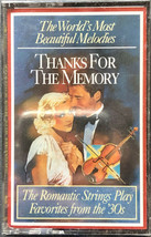 &quot;Thanks For The Memory&quot; READERS DIGEST Cassette Tape Sealed Romantic Strings - £4.89 GBP