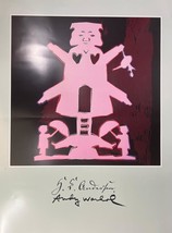 Andy Warhol Hans Christian Anderson Paper Cut: Miller w Rare Offset Lithograph - £334.27 GBP