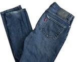 Levis 511 Black Label Straight Leg Cowboy Blue Jeans 32 x 29 Zip Button ... - £15.47 GBP