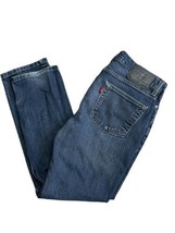 Levis 511 Black Label Straight Leg Cowboy Blue Jeans 32 x 29 Zip Button Mid-Rise - £15.48 GBP