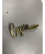 1972-1975 Chevy caprice gold trunk emblem bin 10 - $1,305.29 MXN