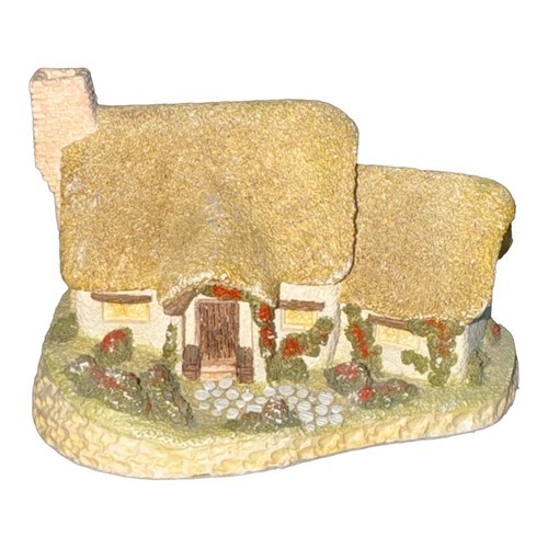 Rose Cottage David Winter 1980 Cottages Vintage Figurine House Village mini - $15.81