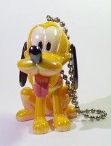 Disney Baby Pluto (Yellow) Iridescent Jointed Figure Charm Keychain Japan Import - £14.86 GBP