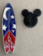 Disney Park Trading Pins Surf Board Hidden Mickey - $4.94