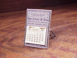 1941 Ray Jones and Son Groceries Advertising Giveaway Calendar, Fairfiel... - £7.93 GBP